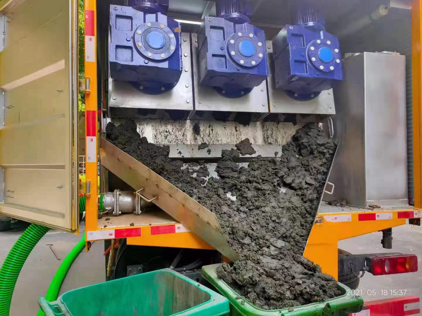 陕州化粪池清掏城市维护站-泥浆净化干湿分离处理